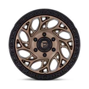 Fuel Offroad D841 RUNNER OR Bronze W/ Black Ring 20x9 +1 6x139.7mm 106.1mm