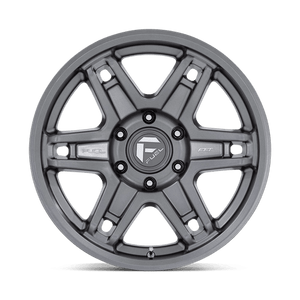 Fuel Offroad D838 SLAYER Matte Gunmetal 17x8.5 -15 6x139.7mm 106.1mm - Wheelwiz