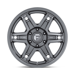Fuel Offroad D838 SLAYER Matte Gunmetal 20x9 +1 6x114.3mm 66.1mm - Wheelwiz