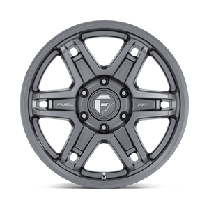 Fuel Offroad D838 SLAYER Matte Gunmetal 18x8.5 +1 6x114.3mm 66.3mm