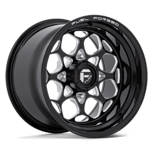Fuel Offroad FV400 SCEPTER UTV Gloss Black Milled 15x10 0 4x137mm 96mm