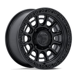 Fuel Offroad FV832 CYCLE UTV Matte Black W/ Gloss Black Lip 15x7 +10 4x156mm 115.1mm - Wheelwiz