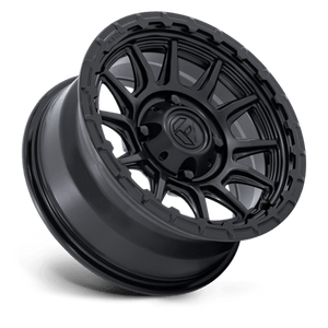 Fuel Offroad FV866 PISTON UTV Matte Black W/ Gloss Black Lip 15x7 +10 4x156mm 115.1mm