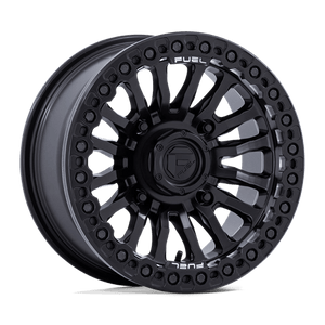 Fuel Offroad FV125 RINCON UTV BEADLOCK Blackout 15x7 +10 4x137mm 110.1mm - Wheelwiz