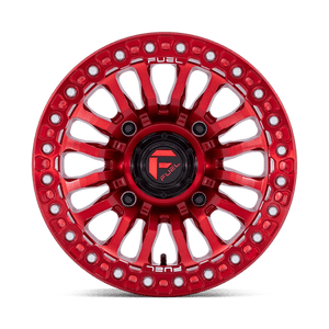 Fuel Offroad FV125 RINCON UTV BEADLOCK Candy Red 15x7 +10 4x156mm 115.1mm - Wheelwiz