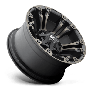 Fuel Offroad D569 VAPOR Matte Black Double Dark Tint 20x9 +01 8x165.1mm 125.1mm - WheelWiz