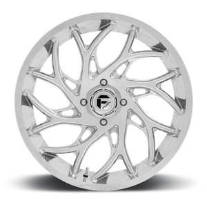 Fuel Off-road D204 RUNNER POLISHED 22x7 +13 4x156mm 132mm