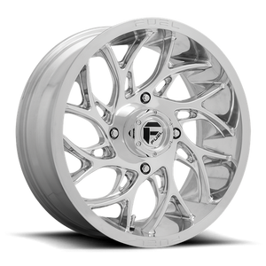 Fuel Off-road D204 RUNNER POLISHED 20x7 +13 4x156mm 132mm - Wheelwiz