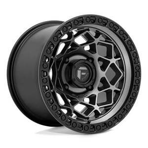 Fuel Offroad D784 UNIT UTV Gunmetal W/ Matte Black Ring 15x10 0 4x137mm 110.1mm