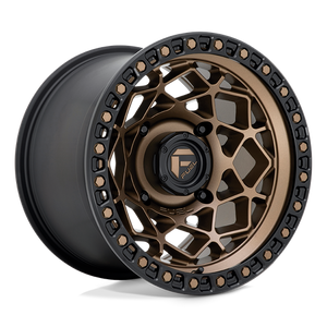 Fuel Offroad D785 UNIT UTV Bronze W/ Matte Black Ring 15x10 0 4x156mm 132mm