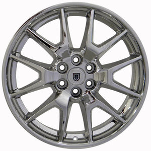 OE Wheels Replica CA12 Chrome 20x8.0 +53 6x120mm 66.9mm