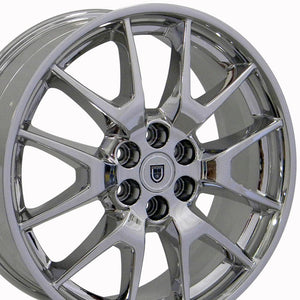 OE Wheels Replica CA12 Chrome 20x8.0 +53 6x120mm 66.9mm