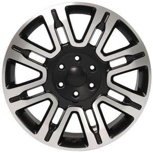 OE Wheels Replica FR98 Satin Black Machined 20x8.5 +44 6x135mm 87.0mm - Wheelwiz