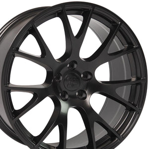 OE Wheels Replica DG69 Satin Black 22x10.0 +25 5x139.7mm 77.8mm