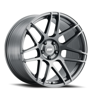 ESR Wheels Forgetech Series RF1 Gloss Graphite 18x9.5 +22 5x120.6mm 72.56mm - Wheelwiz
