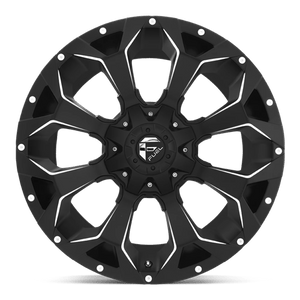 Fuel Offroad D546 ASSAULT Matte Black Milled 17x9 +1 5x139.7|5x150mm 110.1mm