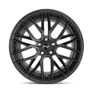 Niche M190 GAMMA Matte Black 19x9.5 +48 5x112mm 66.6mm - WheelWiz