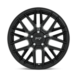 Niche M190 GAMMA Matte Black 18x8 +42 5x112mm 66.6mm - Wheelwiz