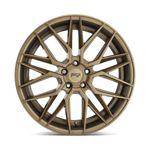 Niche M191 GAMMA Matte Bronze 19x8.5 +42 5x112mm 66.6mm - WheelWiz