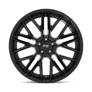 Niche M224 GAMMA Gloss Black 19x8.5 +35 5x112mm 66.6mm - WheelWiz