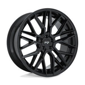 Niche M224 GAMMA Gloss Black 22x10.5 +35 5x127mm 71.5mm - Wheelwiz