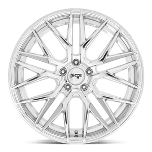 Niche M249 GAMMA Chrome 20x9 +35 5x114.3mm 72.6mm - Wheelwiz