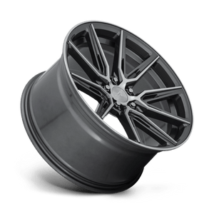 Niche M220 GEMELLO Gloss Anthracite Machined 20x10.5 +40 5x112mm 66.6mm - Wheelwiz