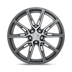 Niche M220 GEMELLO Gloss Anthracite Machined 20x9 +35 5x114.3mm 72.6mm - Wheelwiz