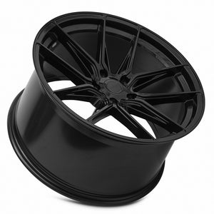 MRR GF13 Gloss Black 20x11 +20 Custommm 66.6mm - Wheelwiz