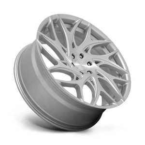 DUB S261 G.O.A.T. Silver Brushed Face 20x9 +35 5x114.3mm 72.6mm - Wheelwiz