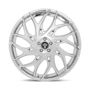 DUB S258 G.O.A.T. Chrome 20x9 +35 5x114.3mm 72.6mm - Wheelwiz
