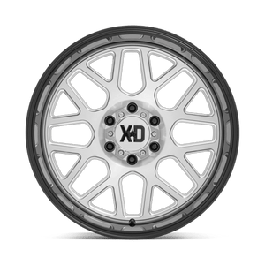 XD Series XD849 GRENADE II Brushed Milled W/ G-black Lip 20x10 -18 8x170mm 125.1mm - Wheelwiz