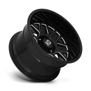 XD Series XD849 GRENADE II Gloss Black Milled 20x10 -18 6x135mm 87.1mm - Wheelwiz