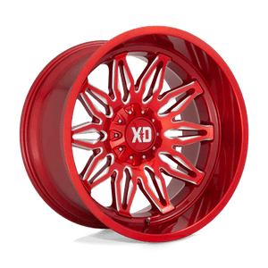 XD Series XD859 GUNNER Candy Red Milled 22x10 -18 6x135|6x139.7mm 106.1mm - Wheelwiz