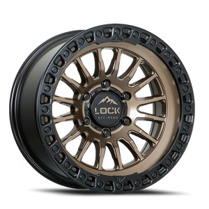 Lock Offroad Grit Matte Bronze W/ Ma 17x9 -12 6x135mm 87.1mm