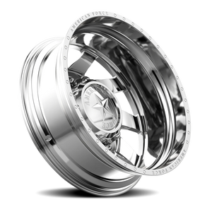 American Force H90 Tempest DRW Polished 24x8.25 -145 8x170mm 125mm - Wheelwiz