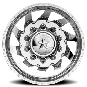 American Force H90 Tempest DRW Polished 24x8.25 -145 8x170mm 125mm - Wheelwiz