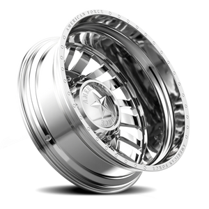 American Force H92 Thrust DRW Polished 22.5x8.25 -145 8x210mm 154mm - Wheelwiz