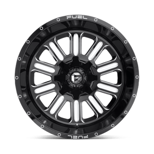 Fuel Offroad D620 HARDLINE Gloss Black Milled 20x9 +19 6x132|6x139.7mm 106.1mm
