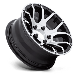 Helo HE1825 Gloss Black Machined 15x6 0 6x139.7mm 104.4mm - Wheelwiz