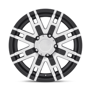 Helo HE835 Gloss Black Machined 17x8 00 5x139.7mm 108mm - WheelWiz
