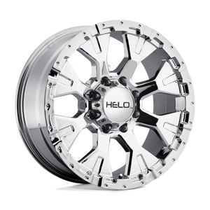 Helo HE878 Chrome 20x9 -12 8x165.1mm 125.1mm - WheelWiz