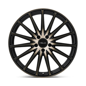 Helo HE894 Satin Black W/ Dark Tint 20x8.5 +38 5x120mm 74.1mm