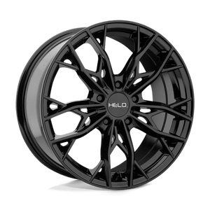 Helo HE907 Gloss Black 16x7 +38 5x114.3mm 72.6mm - WheelWiz