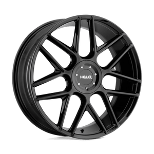 Helo HE912 Gloss Black 17x7.5 +18 5x115|5x120mm 74.1mm - Wheelwiz