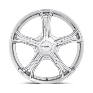 Helo HE915 Chrome 17x7.5 +38 5x108|5x114.3mm 72.6mm - Wheelwiz