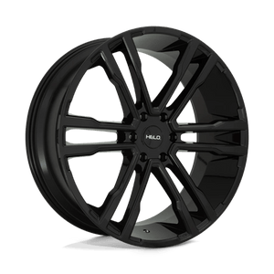 Helo HE918 Gloss Black 20x9 +15 6x139.7mm 106.1mm - Wheelwiz
