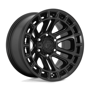 Fuel Offroad D718 HEATER Matte Black 17x9 -12 6x135mm 87.1mm - WheelWiz