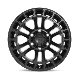 Fuel Offroad D718 HEATER Matte Black 18x9 +1 6x135mm 87.1mm - Wheelwiz