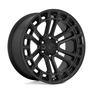 Fuel Offroad D718 HEATER Matte Black 20x9 +1 6x139.7mm 106.1mm - Wheelwiz